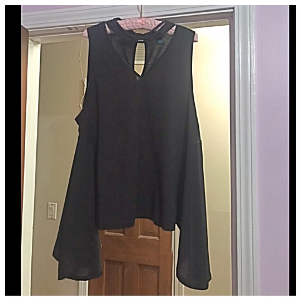 Choker Collar Blouse